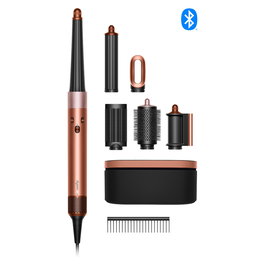 Dyson Airwrap i.d. Straight & Wavy Multistyler Cerámico Herramienta de Peinado con Accesorios para Alisar, Rizar y Secar Negro Rosa Oro