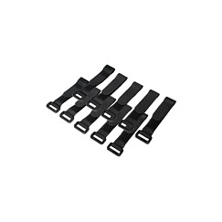 LogiLink Pack de 10 bridas de velcro negras de 20 mm x 150 mm