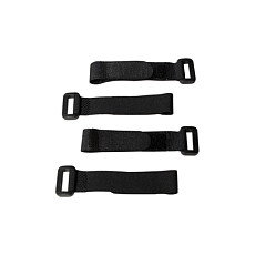 LogiLink KAB0056 Bridas de velcro de 20 mm x 150 mm, 10 piezas, Negro