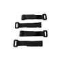 LogiLink KAB0056 Bridas de velcro de 20 mm x 150 mm, 10 piezas, Negro