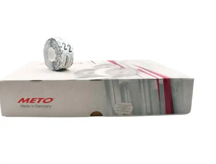 Meto Etiquetas 32x19 mm Adhesivas Blancas Rollo 1000 Unidades Meto Etiquetas 32x19 mm Adhesivas Blancas Rollo 1000 Unidades