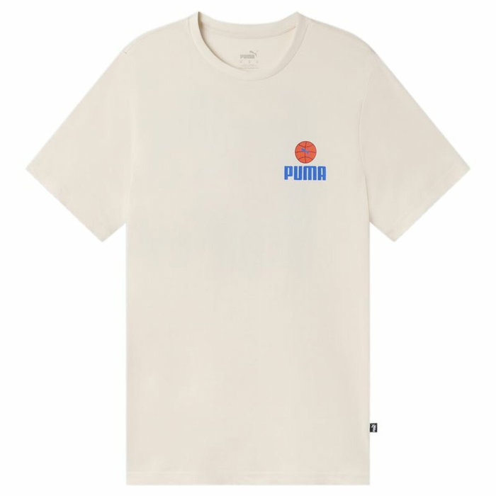 Camiseta de Manga Corta Hombre Puma Chilli Powder Blanco Camiseta de Manga Corta Hombre Puma Chilli Powder Blanco