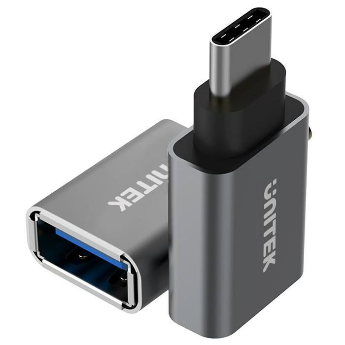 Unitek Adaptador OTG USB-C Y-025CGY Gris