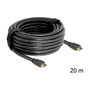 DeLOCK Cable HDMI de alta velocidad con Ethernet de 20 m