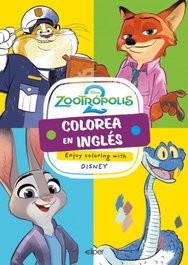 CLIPER Aprende y colorea en inglés con Zootrópolis 2