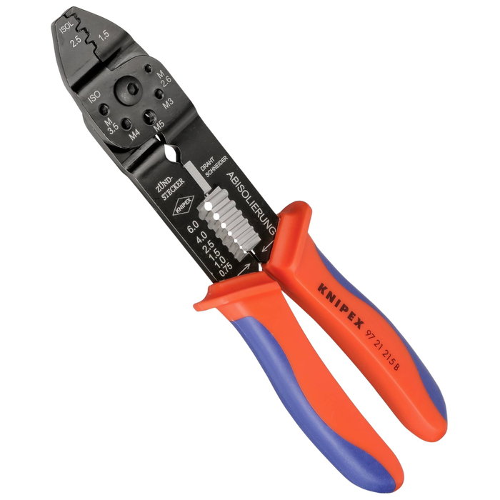 Knipex Alicate para entallar terminales 215 mm Knipex Alicate para entallar terminales 215 mm