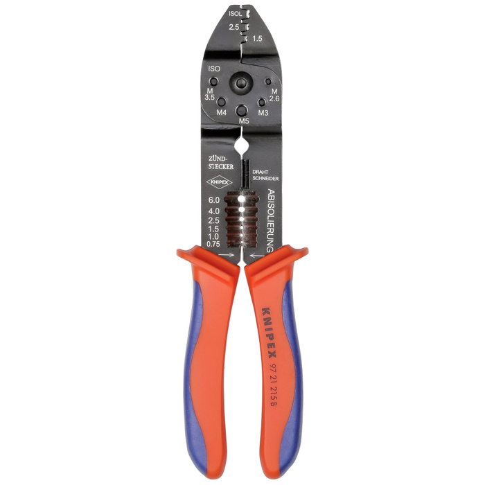Knipex Alicate para entallar terminales 215 mm Knipex Alicate para entallar terminales 215 mm