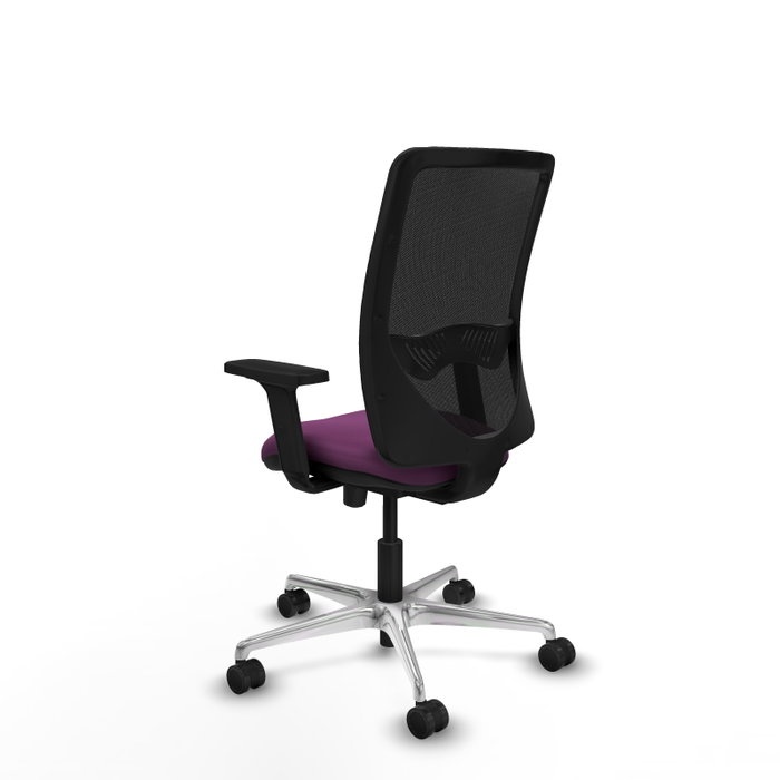 PIQUERAS Y CRESPO Silla de oficina Zulema con mecanismo Sincro/Traslack, Morado y Negro PIQUERAS Y CRESPO Silla de oficina Zulema con mecanismo Sincro/Traslack, Morado y Negro