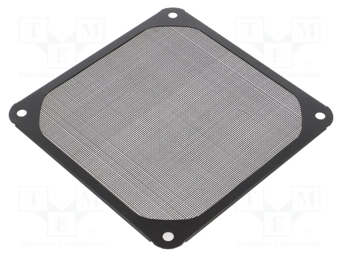 Akasa Filtro de Aluminio Ø120mm Negro