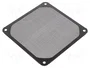 Akasa Filtro de Aluminio Ø120mm Negro