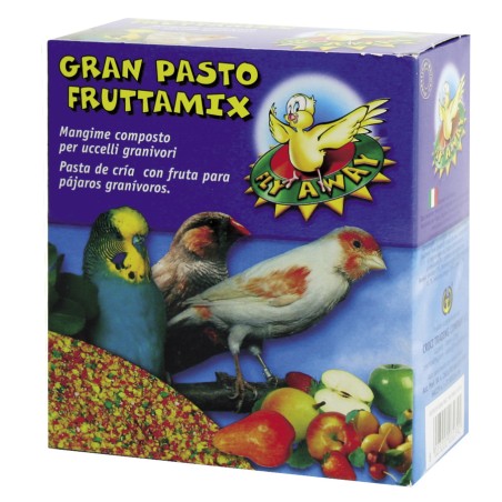 Nayeco Pasta de Cría con Fruta para Aves Granívoras - Alimento Suplementario para Épocas de Muda y Cría con Energía y Vitalidad