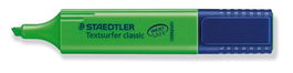 Marcador Fluor Staedtler 364 Textsurfer Classic Verde (Set de 10)