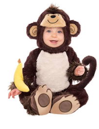 Liragram Disfraz Infantil Monito Talla 12-18 Meses