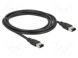 DeLOCK Kabel FireWire 6 Pin Macho a 6 Pin Macho, 2 m, Gris