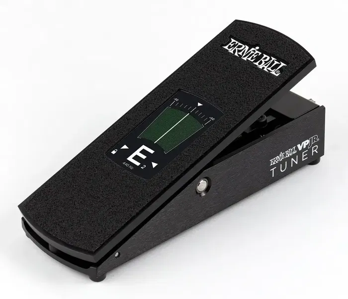 Ernieball VPJR Pedal de Volumen con Afinador Táctil Negro