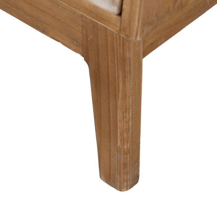 Mesita Natural Dm-Madera 46 X 37 X 76 cm