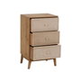 Ixia Mesita Natural DM-Madera 46 x 37 x 76 cm