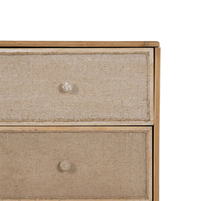 Ixia Mesita Natural DM-Madera 46 x 37 x 76 cm