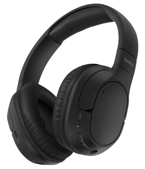 Belkin Auriculares Inalámbricos Bluetooth Diadema USB Tipo C Negro AUD009HQBK