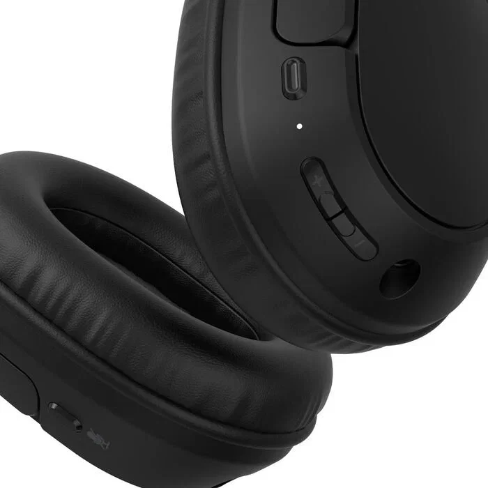 Belkin Auriculares Inalámbricos Bluetooth Diadema USB Tipo C Negro AUD009HQBK