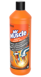 SC JOHNSON Desatascador Muscle Forza Gel 1 Litro J338967 Potente Gel para Tuberías