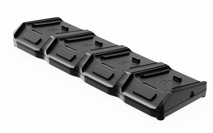 Havis Cargador de 4 Bahías para Ingenico DX8000, Negro