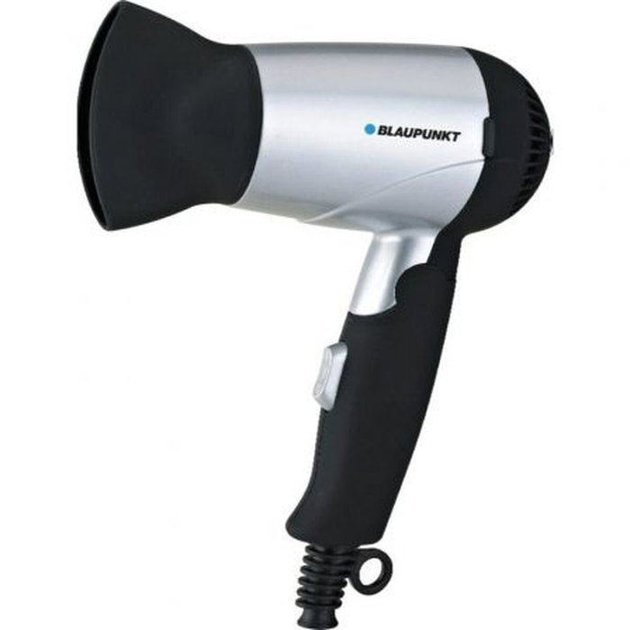Blaupunkt Secador de viaje BP5019 1200W Negro y Plata con Difusor
