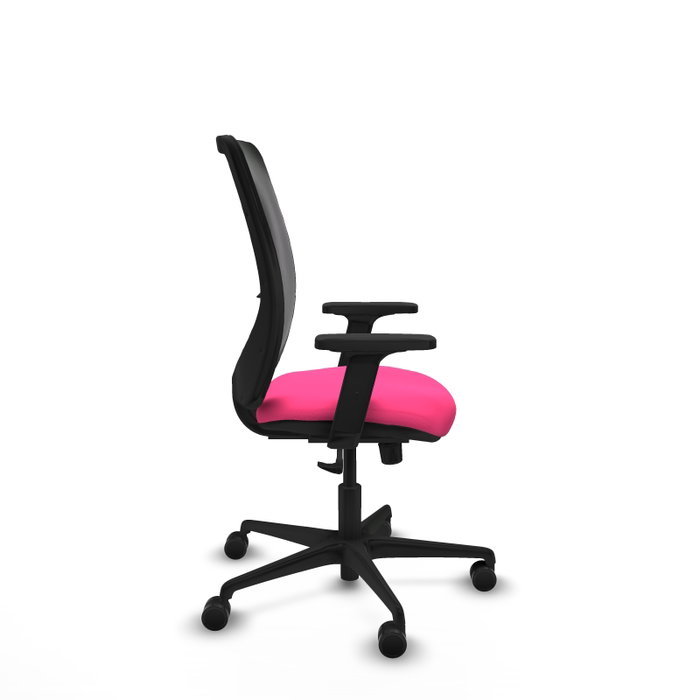 PIQUERAS Y CRESPO Silla de oficina Zulema Rosa y Negro PIQUERAS Y CRESPO Silla de oficina Zulema Rosa y Negro