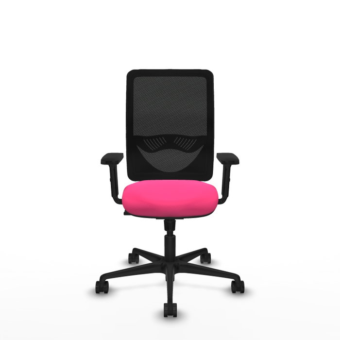 PIQUERAS Y CRESPO Silla de oficina Zulema Rosa y Negro PIQUERAS Y CRESPO Silla de oficina Zulema Rosa y Negro