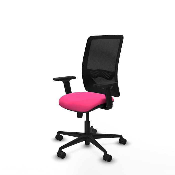 PIQUERAS Y CRESPO Silla de oficina Zulema Rosa y Negro PIQUERAS Y CRESPO Silla de oficina Zulema Rosa y Negro