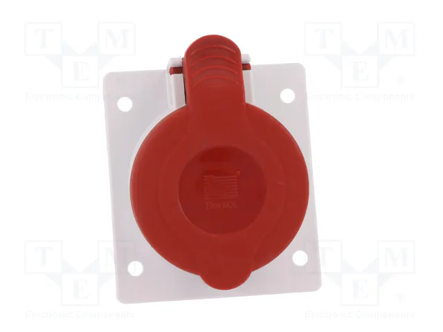 PAWBOL Conector de alimentación AC trifásico hembra 16A 400V 5 pines