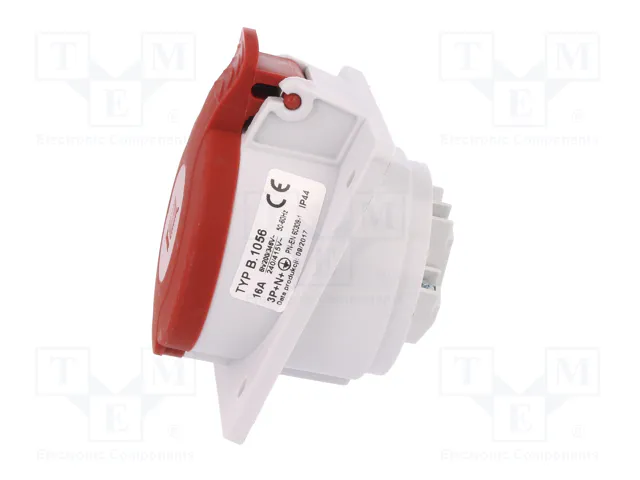 PAWBOL Conector de alimentación AC trifásico hembra 16A 400V 5 pines