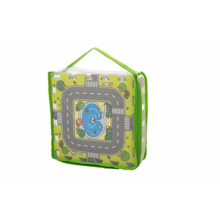 Creaciones Llopis Puzzle City Eva 30X30X1Cm, Bolsa Red