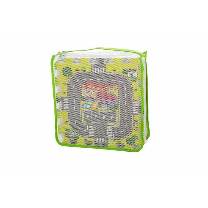 Creaciones Llopis Puzzle City Eva 30X30X1Cm, Bolsa Red