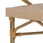 Silla Beige Aluminio-Textileno Exterior 57 X 58,50 X 82 cm (Set de 2)