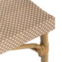 Silla Beige Aluminio-Textileno Exterior 57 X 58,50 X 82 cm (Set de 2)