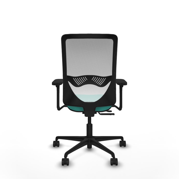 PIQUERAS Y CRESPO Silla de oficina Zulema Turquesa y Blanco PIQUERAS Y CRESPO Silla de oficina Zulema Turquesa y Blanco