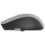 Gembird MUSW-4B-04-BG Ratón Óptico Inalámbrico RF 4 Botones 1600 DPI para Mano Derecha, Color Negro Gris