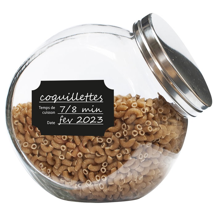 Cook Concept Juego de 24 Etiquetas Adhesivas para Cocina 6x4 cm