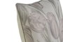DKD Home Decor Cojín de Poliéster Tulipanes Impreso Multicolor