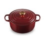 Le Creuset Signature Roaster redondo 26cm Rojo