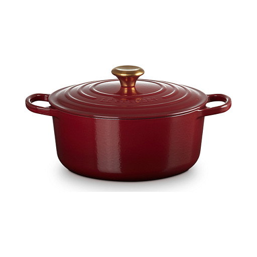 Le Creuset Signature Roaster redondo 26cm Rojo Le Creuset Signature Roaster redondo 26cm Rojo