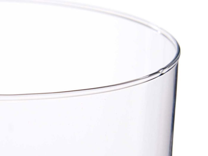 Giftdecor Jarron Cristal Cilindro Transparente 15 cm Diam x 40 cm