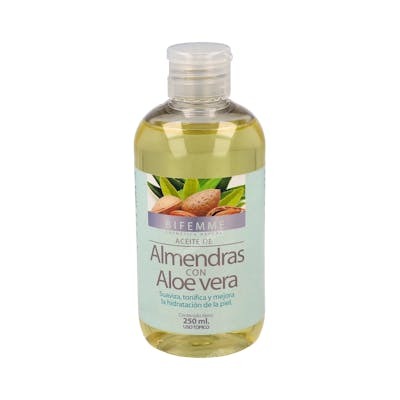 BIFEMME Aceite de Almendras Dulces con Aloe Vera 250ml BIFEMME Aceite de Almendras Dulces con Aloe Vera 250ml