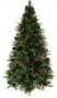 DKD Home Decor Árbol de Navidad LED Verde de 150 cm con 180 Luces Cálidas