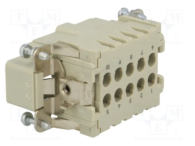HARTING Han® Ex Plantilla de Contacto Macho 10+PE