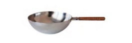 OMS Mini Wok 100 mm de Acero Inoxidable