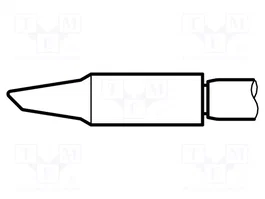 JBC TOOLS Pico cono truncado 1mm