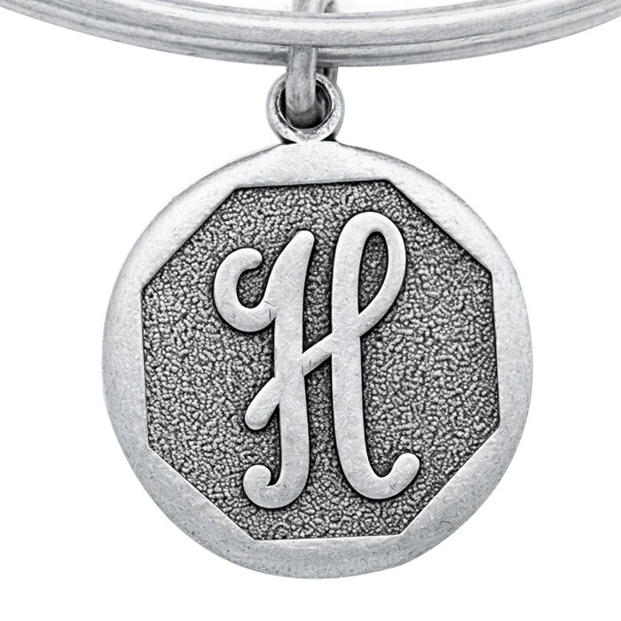 Alex And Ani Pulsera de Metal Gris para Mujer