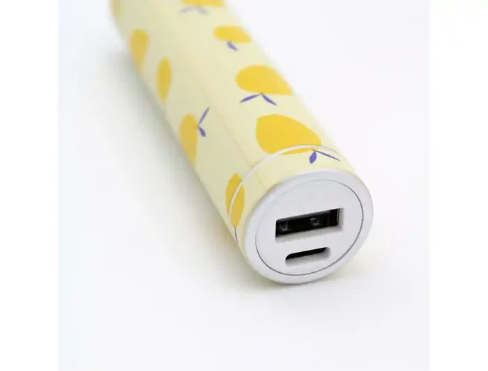 Wondee Batería Externa 5.000 mAh Limones Diseño Compacto y Ligero Wondee Batería Externa 5.000 mAh Limones Diseño Compacto y Ligero